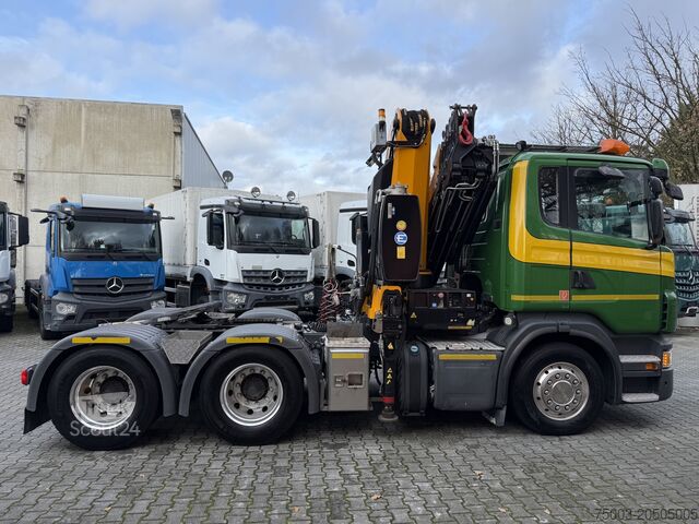 Standard trækkerunit Scania G480 6X4 Kran Effer 255 6S bis 20.5 Meter