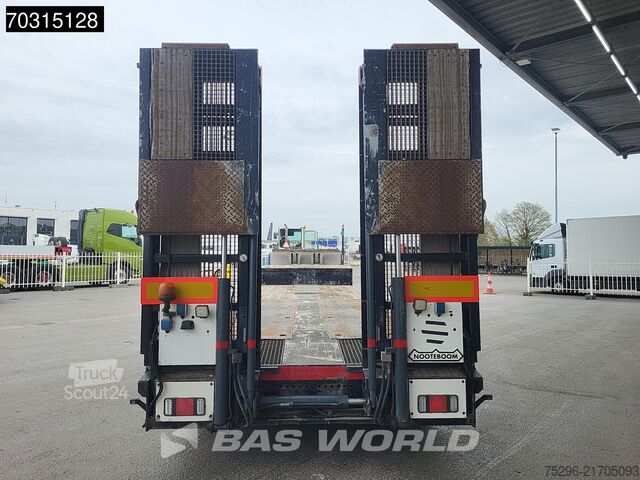 Zems iekrāvējs Nooteboom MCOS-48-03 3 axles 3x Steering Axle Lifting bed...