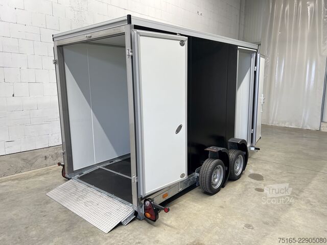Remorque à caisse Vezeko Husky FB K 35.35 E-Pumpe Tür Kofferanhänger