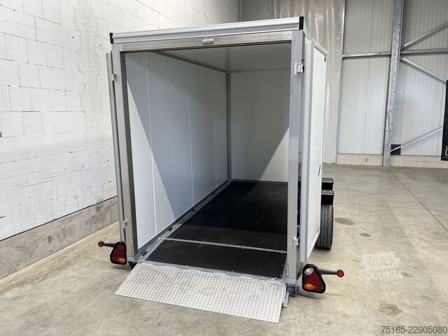Remorque à caisse Vezeko Husky FB K 35.35 E-Pumpe Tür Kofferanhänger