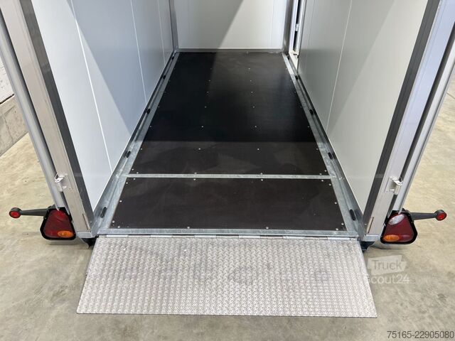 Remorque à caisse Vezeko Husky FB K 35.35 E-Pumpe Tür Kofferanhänger