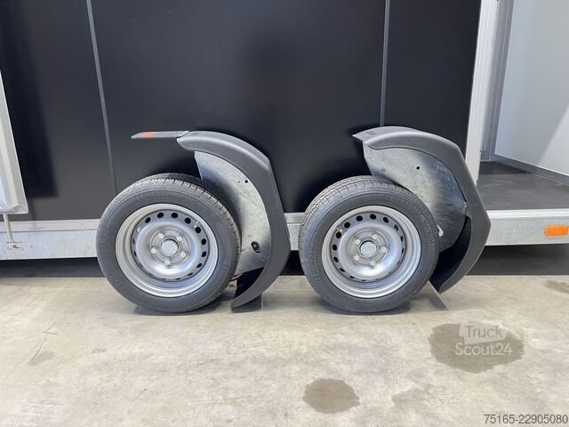Remorque à caisse Vezeko Husky FB K 35.35 E-Pumpe Tür Kofferanhänger
