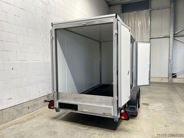 Remorque à caisse Vezeko Husky FB K 35.35 E-Pumpe Tür Kofferanhänger
