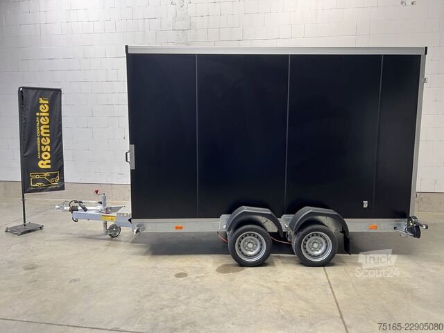 Remorque à caisse Vezeko Husky FB K 35.35 E-Pumpe Tür Kofferanhänger