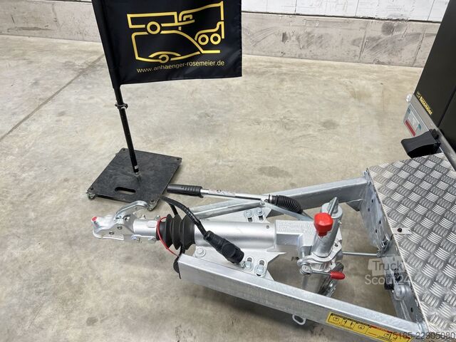 Remorque à caisse Vezeko Husky FB K 35.35 E-Pumpe Tür Kofferanhänger
