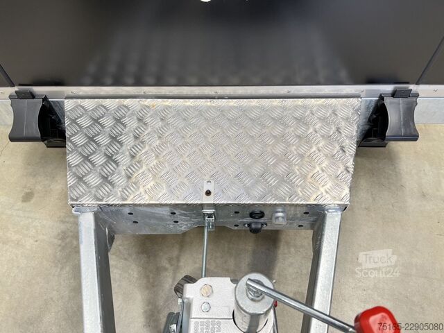 Remorque à caisse Vezeko Husky FB K 35.35 E-Pumpe Tür Kofferanhänger