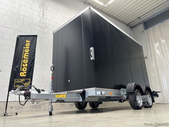 Remorque à caisse Vezeko Husky FB K 35.35 E-Pumpe Tür Kofferanhänger