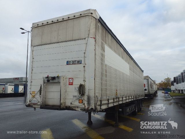 Open semitrailer with tarp Schmitz Cargobull Semitrailer Curtainsider Standard
