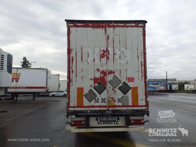 Open semitrailer with tarp Schmitz Cargobull Semitrailer Curtainsider Standard