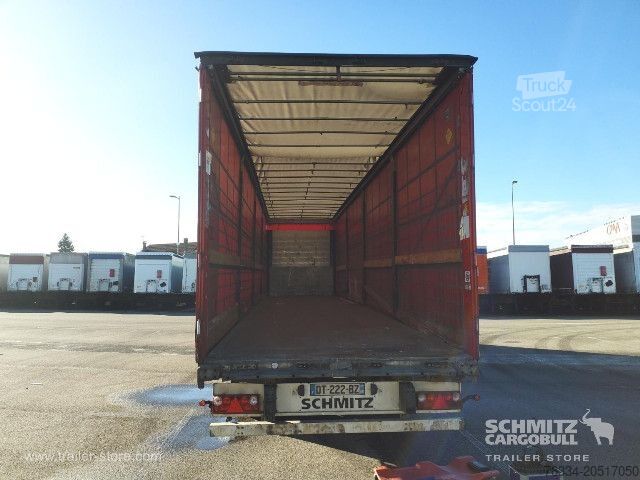 Open semitrailer with tarp Schmitz Cargobull Semitrailer Curtainsider Standard