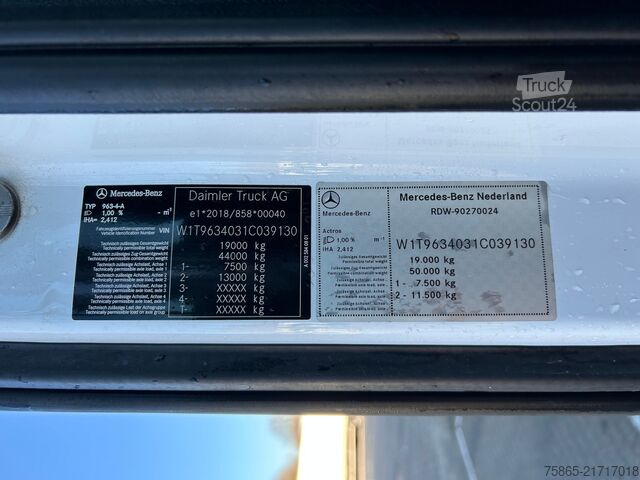 Стандарт-СЗМ Mercedes-Benz Actros 1842 Gigaspace / 432 dkm / Full Spoiler ...