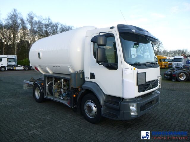 Tanker Volvo FL 260 4x2 gas tank 13.9 m3