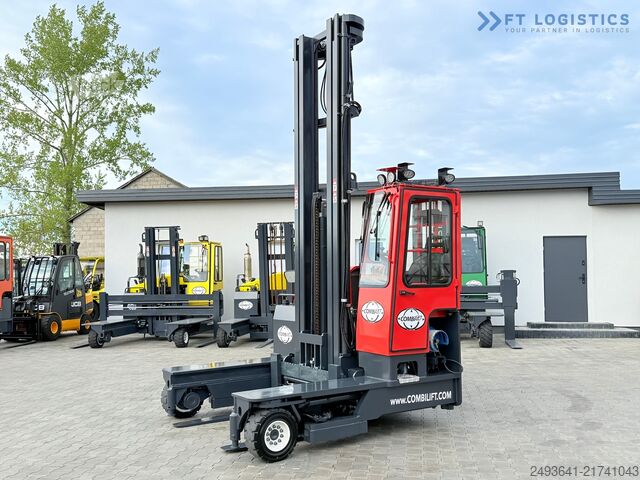 Cărucior cu stivuitor cu 4 căi Combilift C4000 / TRIPLEX / 9300MM / GAS / TOP1