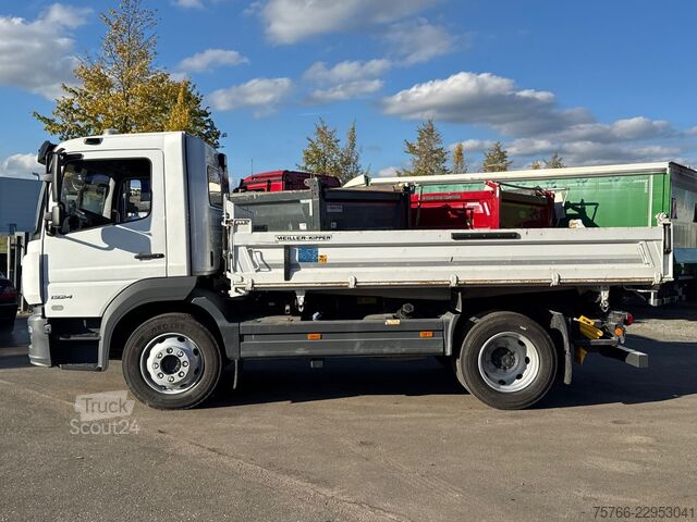 Trostrani kiperski kamion MERCEDES-BENZ ATEGO 1324 K / AHK / 3 SITZE / Hydraulik Für AH