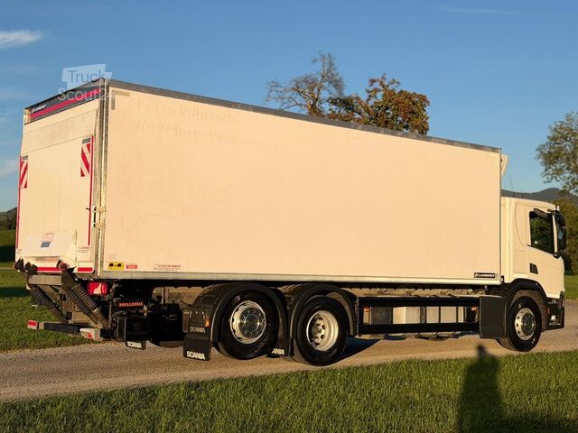 Kølebil SCANIA P320 6x2 Kühlkoffer/LBW/Euro6/2018 /TÜV NEU..
