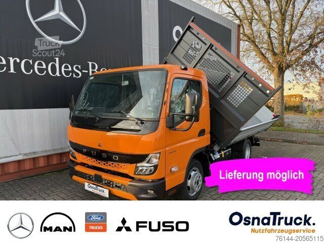 Fourgon benne basculante FUSO 3C15 3-Seitenkipper Klima, AHK 3,5t,Diff.-Sperre