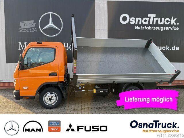 Fourgon benne basculante FUSO 3C15 3-Seitenkipper Klima, AHK 3,5t,Diff.-Sperre