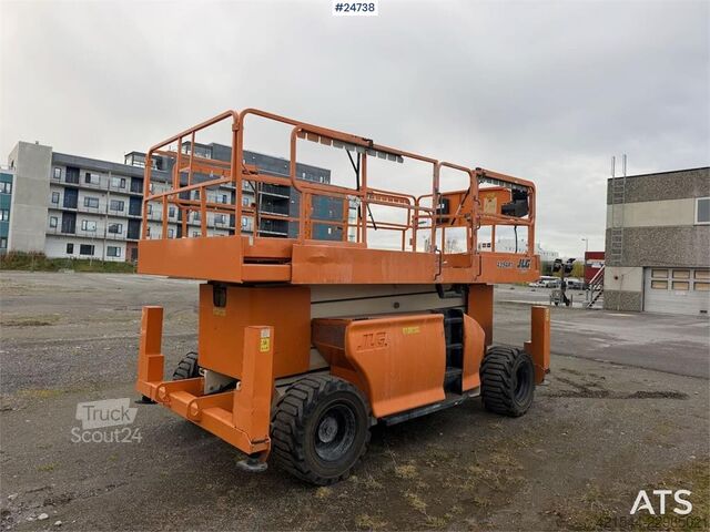 Škarjasto dvigalo JLG 439RT scissor lift – 16 meters. WATCH VIDEO