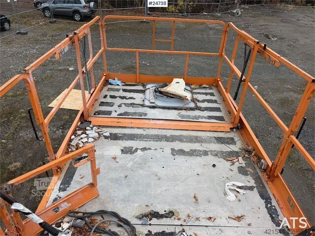 Škarjasto dvigalo JLG 439RT scissor lift – 16 meters. WATCH VIDEO