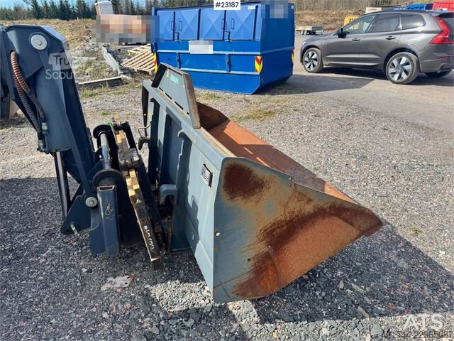 Radlader Merlo P40.17 telehandler w/ bucket – pallet forks – jib
