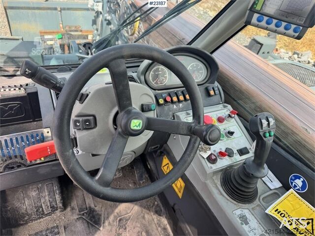 Radlader Merlo P40.17 telehandler w/ bucket – pallet forks – jib