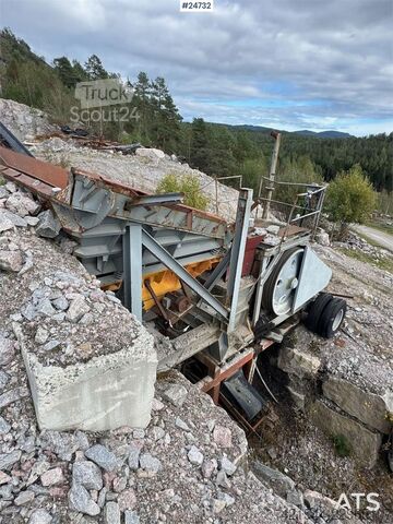 Siebanlage  Komplett knuse- og sikteverk Komplett knuse- og si