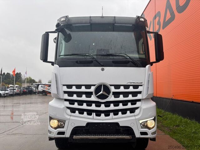 Ανοιχτό σώμα Mercedes-Benz Arocs 4151 8x8 HIAB 548E-8 + JIB + WINCH / PLAT...