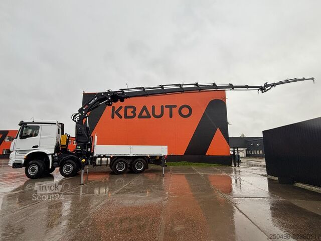 Ανοιχτό σώμα Mercedes-Benz Arocs 4151 8x8 HIAB 548E-8 + JIB + WINCH / PLAT...