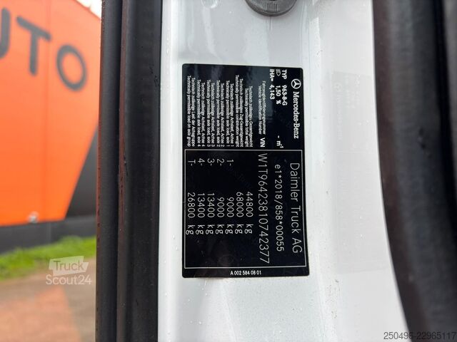 Ανοιχτό σώμα Mercedes-Benz Arocs 4151 8x8 HIAB 548E-8 + JIB + WINCH / PLAT...