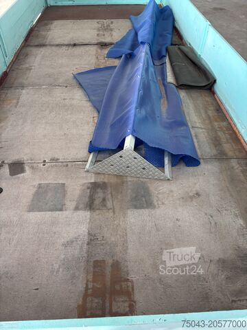 Ciężarówka z platformą (otwarta) Mercedes-Benz 817 Pritsche 6,2m + Anhänger*TÜV NEU*