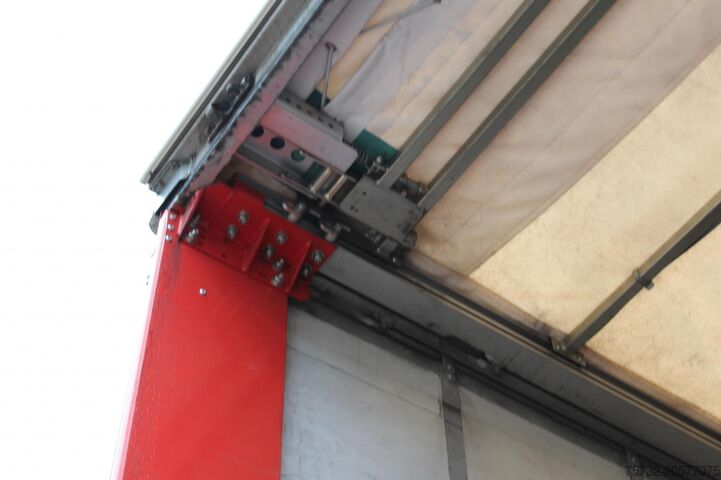 Tenteli düz yataklı kamyon MAN TGX 26.500 XXL Retarder Kühlbox Kompletter ZUG