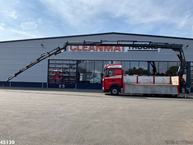 Самоскид з краном-маніпулятором Mercedes-Benz Arocs 3263 8x4 Euro 6 Hiab 37 Tonmeter laadkraa...