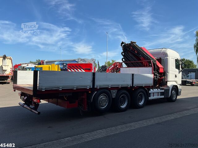 Camión grúa Scania R 490 8x4 Euro 6 Retarder HMF 60 Tonmeter laadk...