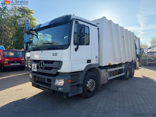 Søppelbilen Mercedes-Benz Actros 2532L 6x2 | Lift-Lenkachse FAUN Variopress 524