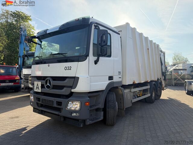 Søppelbilen Mercedes-Benz Actros 2532L 6x2 | Lift-Lenkachse FAUN Variopress 524