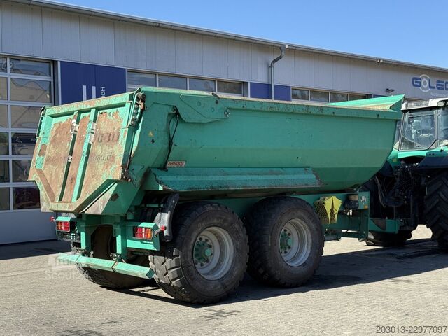 Tresidet tipvognstrailer HP 20 Kippmuldenanhänger 2 Achse
