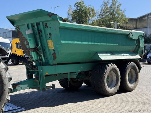 Tresidet tipvognstrailer HP 20 Kippmuldenanhänger 2 Achse