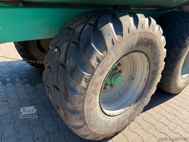 Tresidet tipvognstrailer HP 20 Kippmuldenanhänger 2 Achse