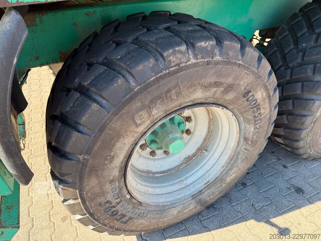 Tresidet tipvognstrailer HP 20 Kippmuldenanhänger 2 Achse