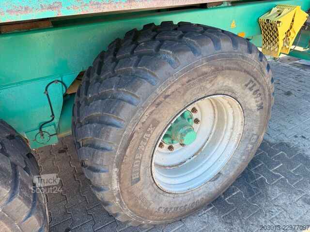 Tresidet tipvognstrailer HP 20 Kippmuldenanhänger 2 Achse