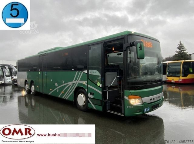 Intercity bus SETRA S 417 UL / 416 UL/ 58 Sitze/ Lift/3-Punkt/408 PS