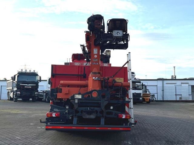 Vrachtauto met open laadbak MERCEDES-BENZ Arocs 2543 L Pritsche Heckkran