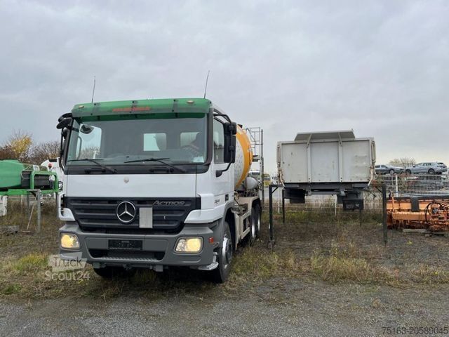 Driezijdige kipper MERCEDES-BENZ Actros 2644 6x4 3-Achs Kipper Mischer+Kipper