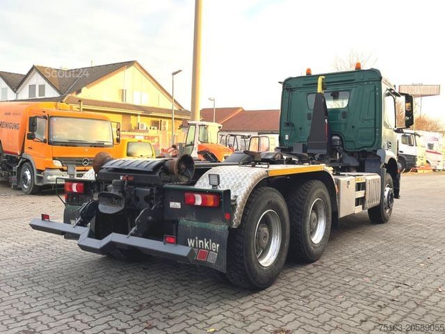 Haakarm vrachtwagen MERCEDES-BENZ Arocs 2646 6x4 Abrollkipper kurzer Radstand