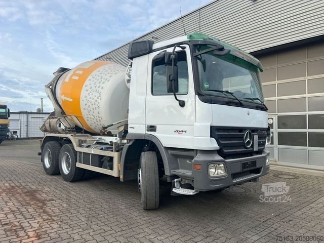 Kamion z zamenljivo nadgradnjo MERCEDES-BENZ Actros 2644 6x4 3-Achs Kipper Mischer+Kipper