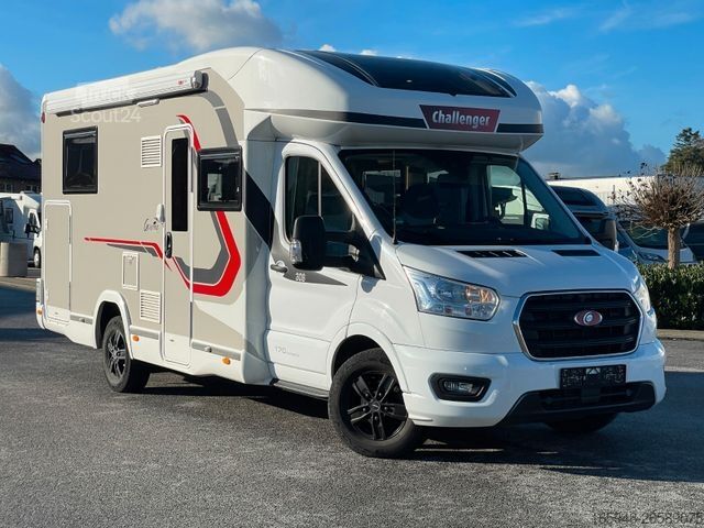 Autorulotă semi-integrată TRIGANO Challaenger 308 | Queensbett | Diesel Standhzg.