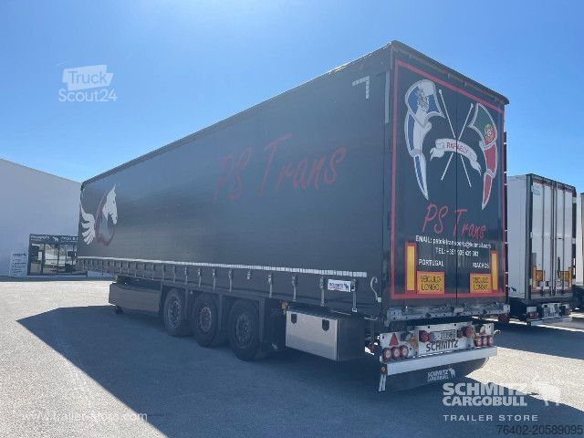 Ανοιχτό ημιρυμουλκούμενο με μουσαμά Schmitz Cargobull Semitrailer Curtainsider Varios