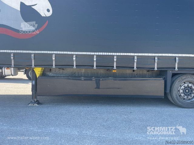 Brandalı açık yarı römork Schmitz Cargobull Semitrailer Curtainsider Varios