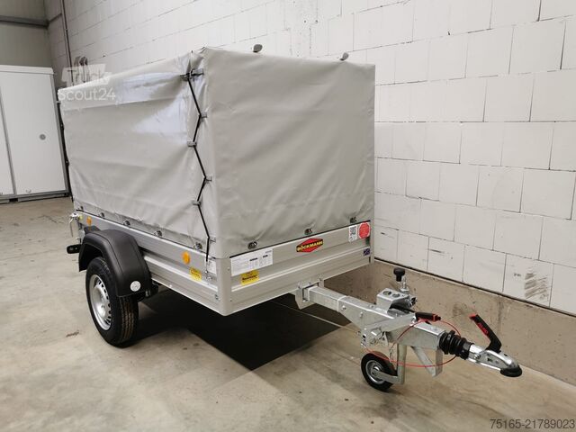 κουβούκλιο ρυμουλκούμενο Böckmann TL-AL 2111/10 Plane Eco XXL Kastenanhänger gebre