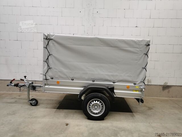 κουβούκλιο ρυμουλκούμενο Böckmann TL-AL 2111/10 Plane Eco XXL Kastenanhänger gebre